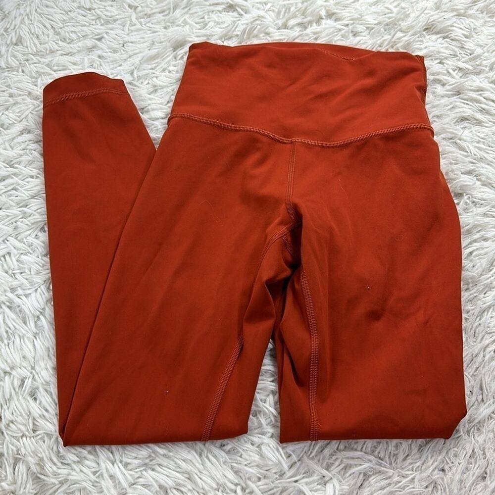 Lululemon Wunder Train High-Rise Tight 25" Aztec Brick